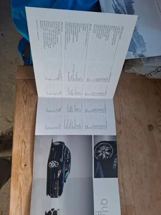 Brochure Maserati Quattroporte vintage