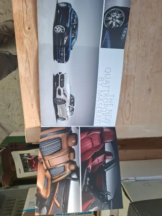 Brochure Maserati Quattroporte vintage