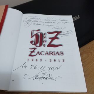 libro de cocina zacarias 50 años en la hosteleria