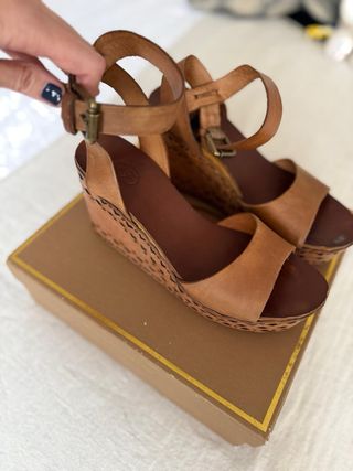 Sandalias ASH Vanina Talla 39 Cuero Natural