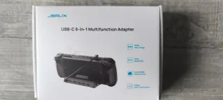 Adattatore USB-C 6 in 1 JSAUX e custodia per Steam Deck
