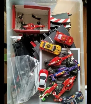 Pistas Scalextric Carrera + coches