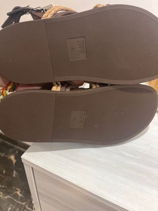 Sandalias Zara Hombre Talla 41 Nuevas