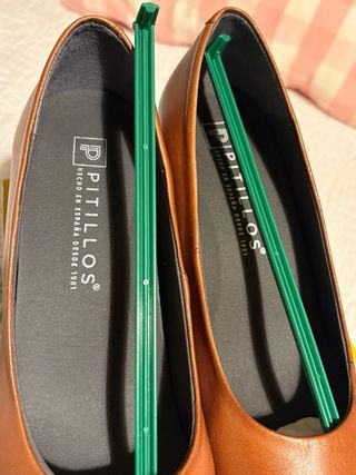 Zapatos Pitillos Marrones Talla 38