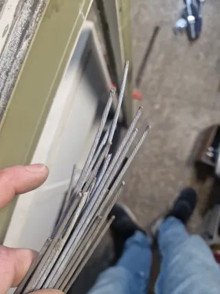 Lote cables acelerador y embrague