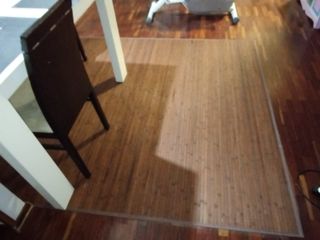 Alfombra de bambú natural