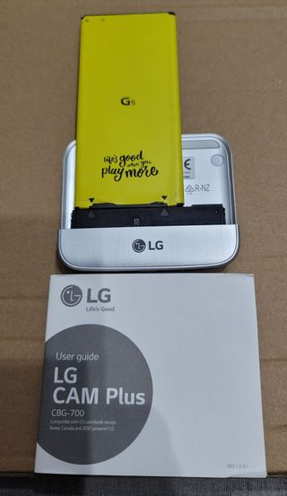 Telefono LG G5 H850 Titanio + Custodia e accessori