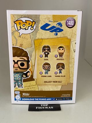 Or56 Funko Pop! Disney Pixar UP Carl Joven 1480