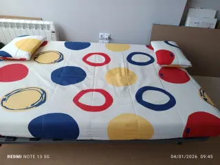 Sofá cama Libro multicolor