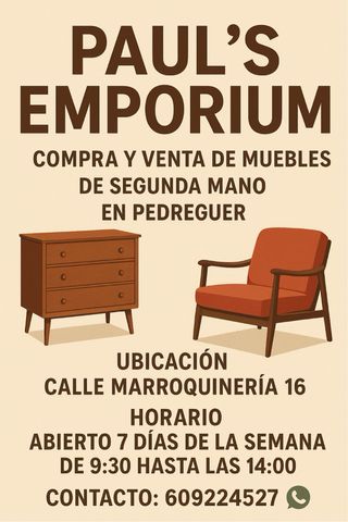 Escritorio de madera con tapa de piel