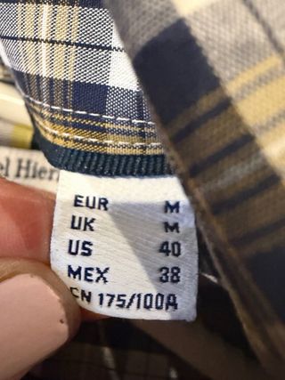 Camisa cuadros Pedro del Hierro