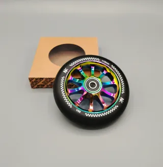 Rueda Patinete Freestyle 110mm 88A Arcoíris