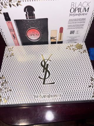 Black Opium Estuche regalo 90ml + 10ml viaje + lab