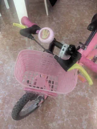 Bici infantil rosa Decathlon