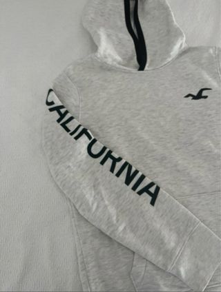 Sudadera Hollister Gris