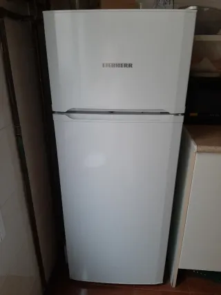 Nevera Liebherr blanca