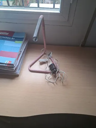 Lámpara LED Escritorio Rosa