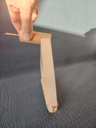 Portasciugamani in bambù/bamboo e gomma