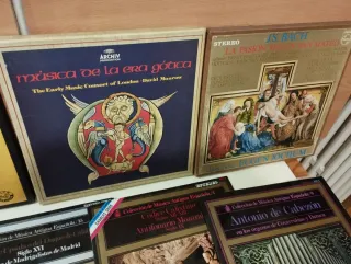 Lote vinilos Música Antigua.