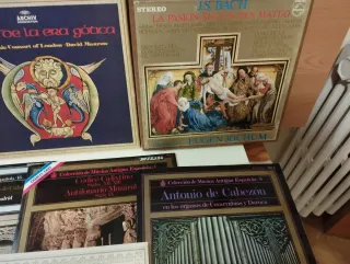 Lote vinilos Música Antigua.