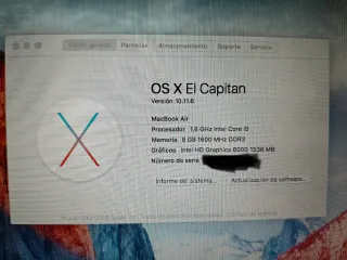 MacBook Air 13 Plata