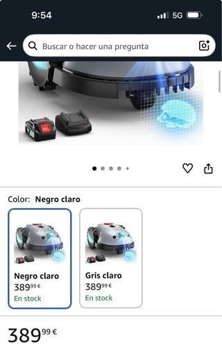 Robot Cortacésped V100 con Navegación
