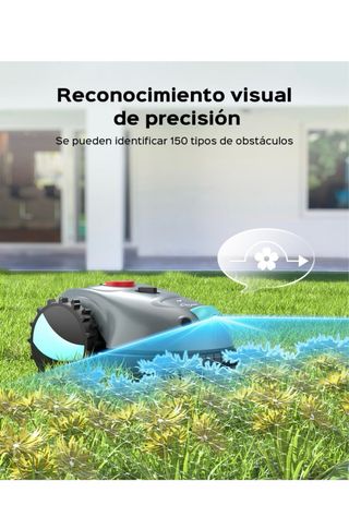 Robot Cortacésped V100 con Navegación