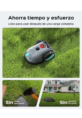 Robot Cortacésped V100 con Navegación