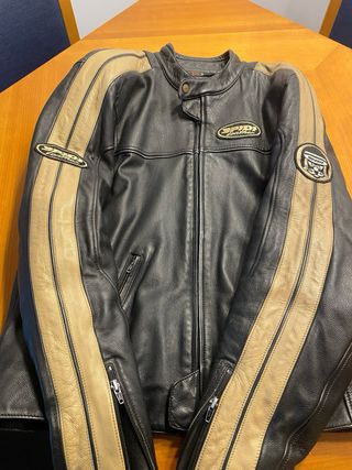 Chaqueta Piel BMW Talla M + Spidi Talla XXL