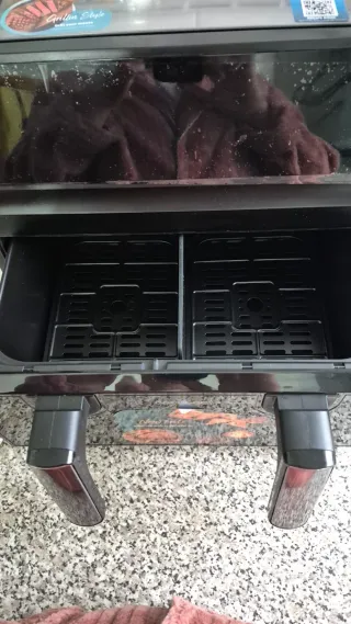 Freidora de aire doble