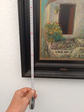 Cuadro Óleo Ignacio Alcaria ,Paisaje