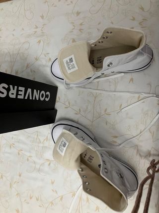 Converse Blancas Plataforma
