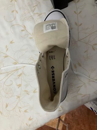 Converse Blancas Plataforma