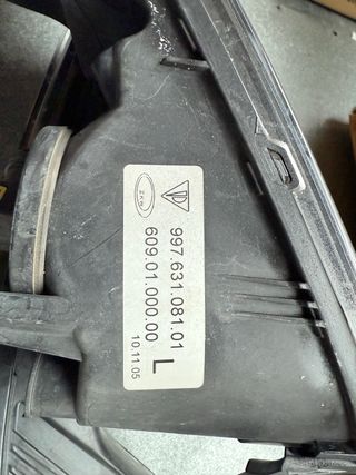 Intermitentes y Pilotos ORIGINALES Porsche 997