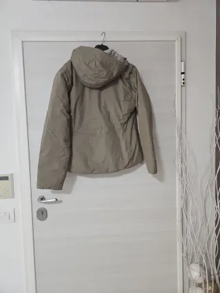 K-Way Giubbotto Verde Oliva Taglia S