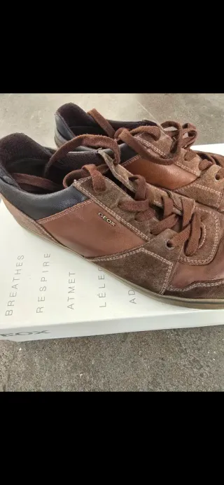 Zapatos Geox Marrones chico