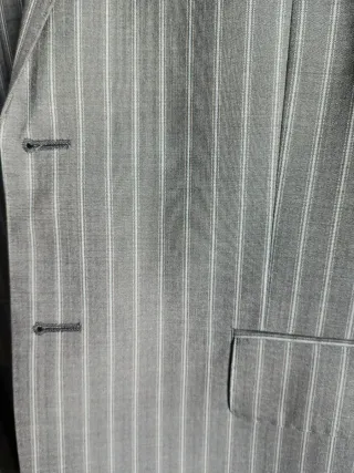 Traje Cortefiel Raya Gris Talla 54