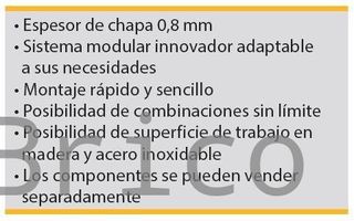 Conjunto Taller 3 Módulos S/Madera Edición Limitada