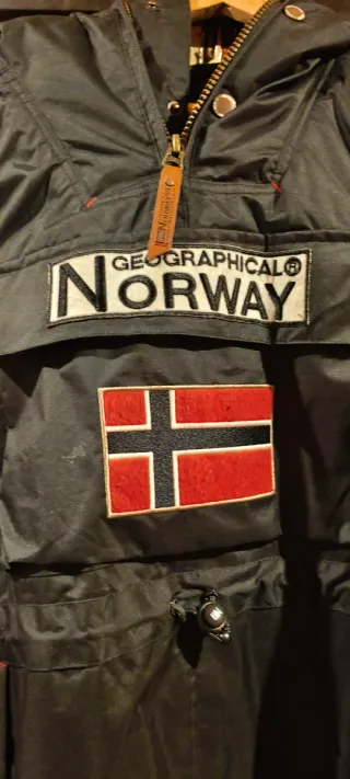 Parka Geographical Norway Negra