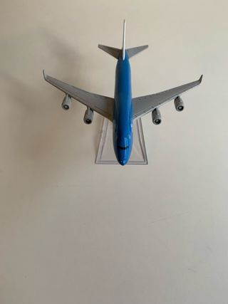 Maqueta avión metal KLM