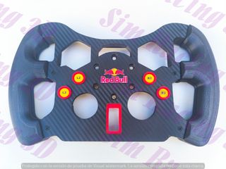 Mod f1 Logitech g29 g920 g923 4.0 Red Bull NR
