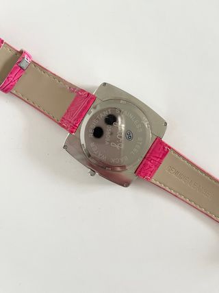 Reloj D&G Mujer Correa Rosa y Detalles Plateados
