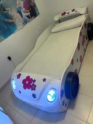 Cama Coche LED Infantil
