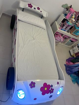 Cama Coche LED Infantil