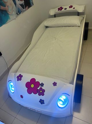 Cama Coche LED Infantil