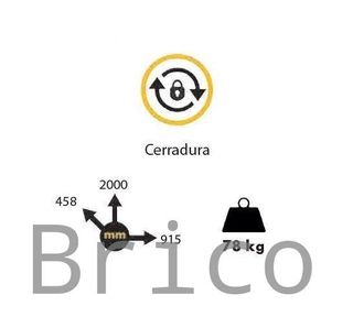 Armario Doble Puerta 2 Metros Alyco 192852