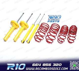 KIT SUSPENSIÓN DEPORTIVA PARA VOLKSWAGEN