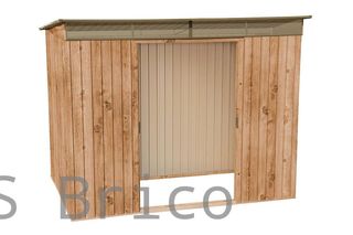 Caseta Metálica Top Shed Pent Roof 173x263x201 cm - Duramax