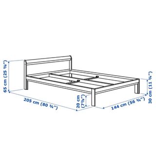 Cama Neiden Ikea Madera