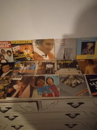 Lote Vinilos Varios Artistas Pop Rock Latino